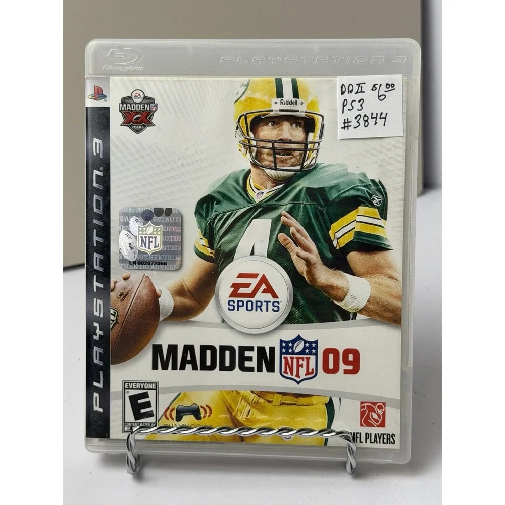 Madden NFL 09 (Sony PlayStation 3, 2008) Complete With Manual